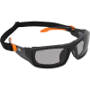 60471 Gafas de seguridad profesionales de marco completo con juntas, cristales grises Image