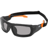 60471 Gafas de seguridad profesionales de marco completo con juntas, cristales grises Image 10
