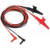 69367 Cables de prueba de alta resistencia con pinzas tipo cocodrilo, 305 cm Image 2