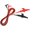 69367 Cables de prueba de alta resistencia con pinzas tipo cocodrilo, 305 cm Image 4