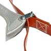 S18H Llaves de cinta Grip-It™ en color plata/rojo de 457 mm Image 3