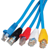 VDV824650 Protectores de alivio para conectores de datos RJ45, cables CAT5e/CAT6, paquete de 100 unidades Image 4