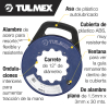 Tulmex 14-A30 Guías de Alambre Plano con Carrete 30M Image 2