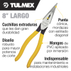 Tulmex 203-8 Pinza de Punta Cónica con Corte para Trabajo Pesado - 8 Pulgadas Image 2