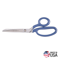 208LRBLUP Bent Trimmer w/Large Ring, Blue Coating, 8-Inch Image 