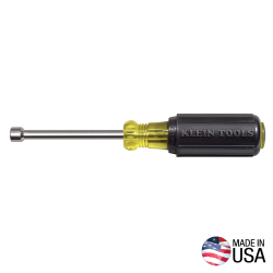 63014M 1/4-Inch Magnetic Tip Nut Driver 3-Inch Shaft Image 