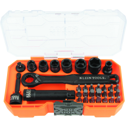 65300 KNECT™ 1/4-Inch Drive Impact-Rated Pass Through Socket Set, 32-Piece Image 
