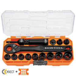65400 8-1/2-Inch Drive Impact-Rated Pass Through Socket Set, 15-Piece Image 