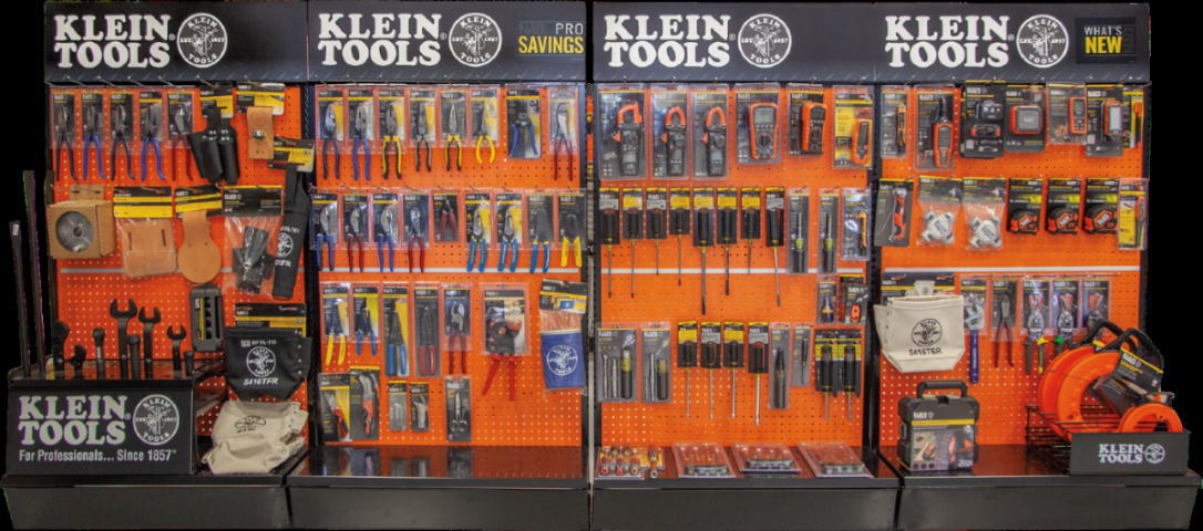 The Home Depot convenció a Klein de llevar sus herramientas a sus tiendas minoristas y otras, y el resto es historia.
